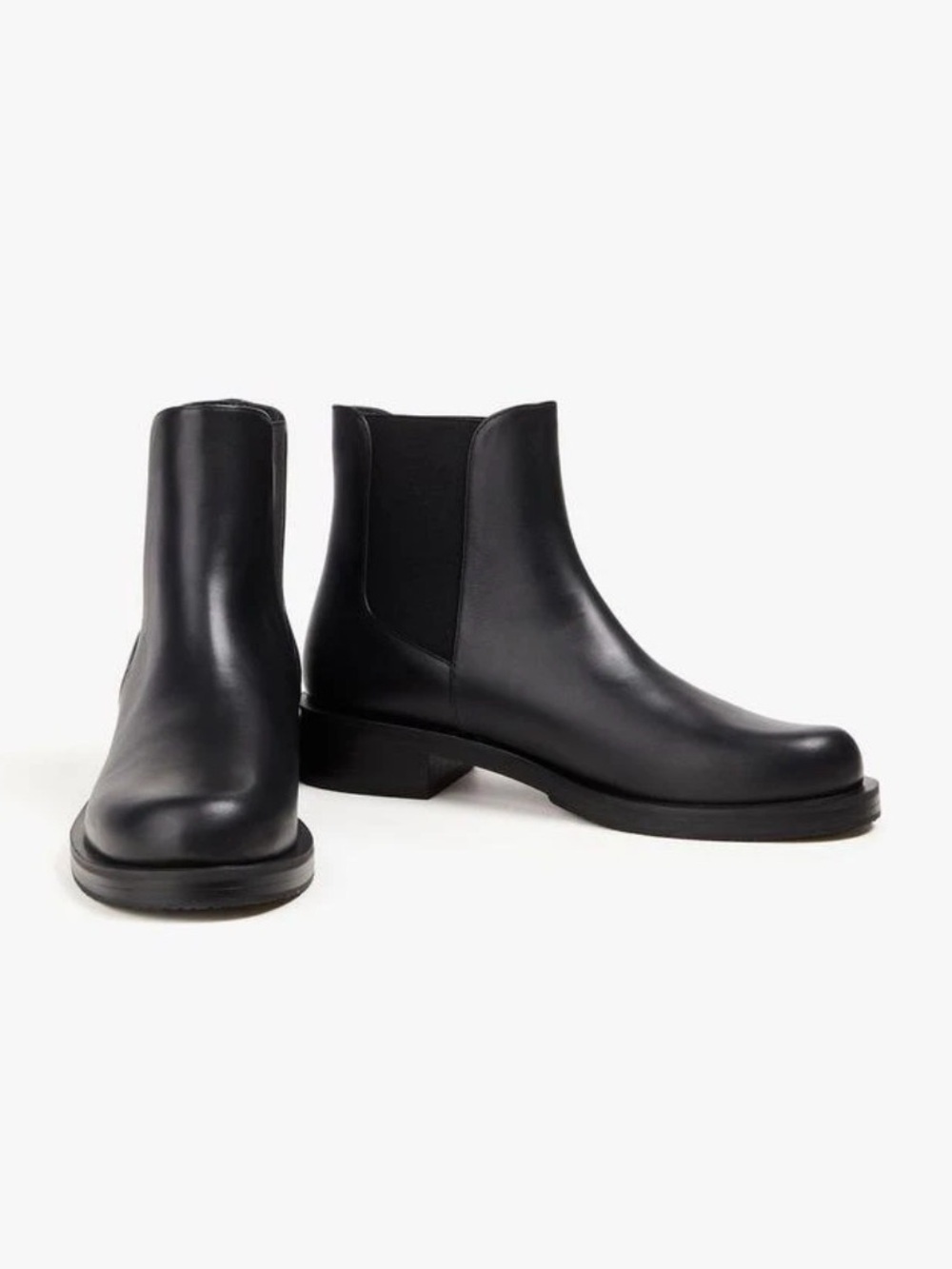 Stuart Weitzman Sondra Leather Chelsea Boots-size 8